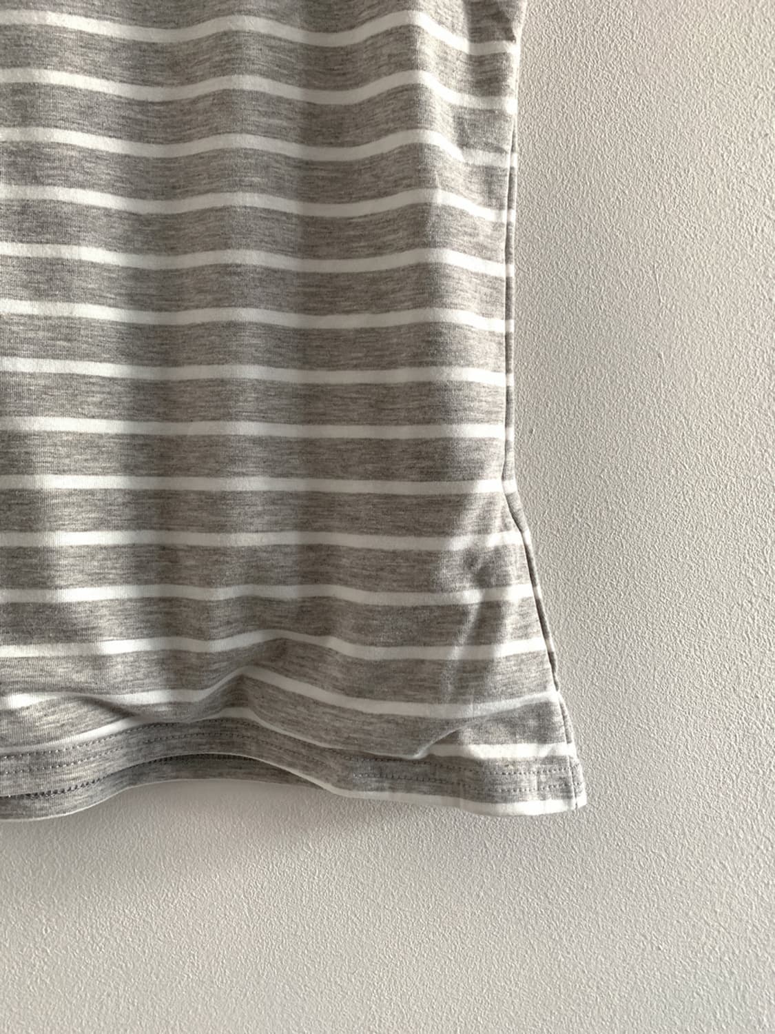 Stripe u neck short sleeve t 상품이미지4