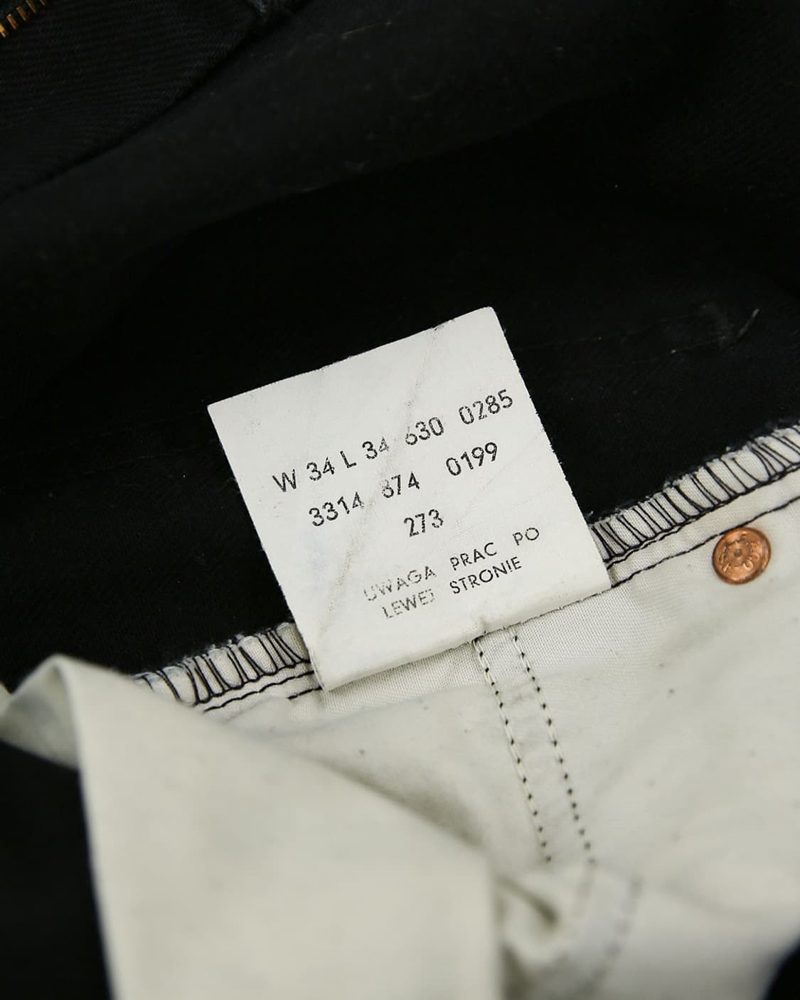 90's Levi's 630 orange tab Denim Pants 상품이미지6