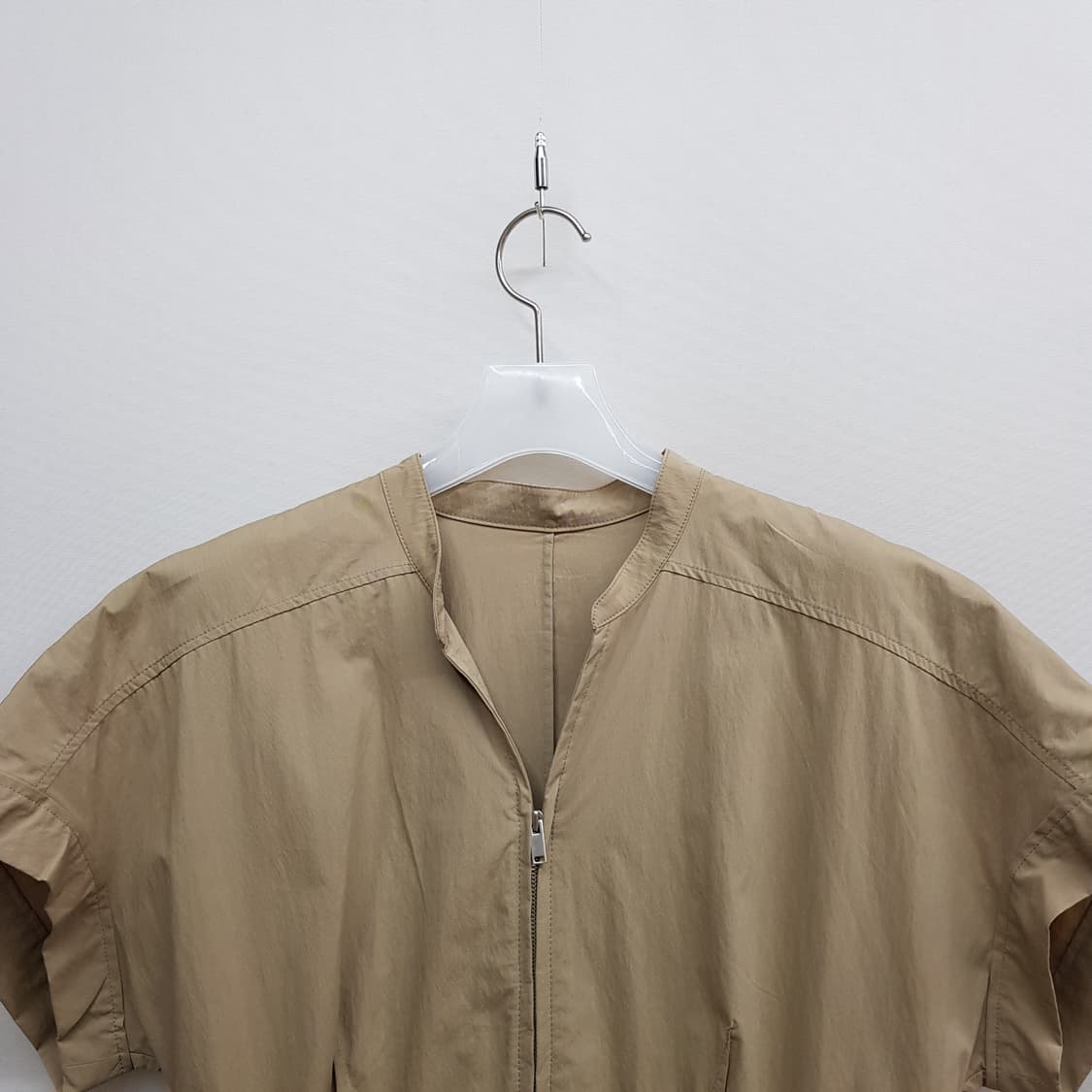 한섬 시스템 집업 플레어 원피스 82-94-160사이즈 상품이미지2