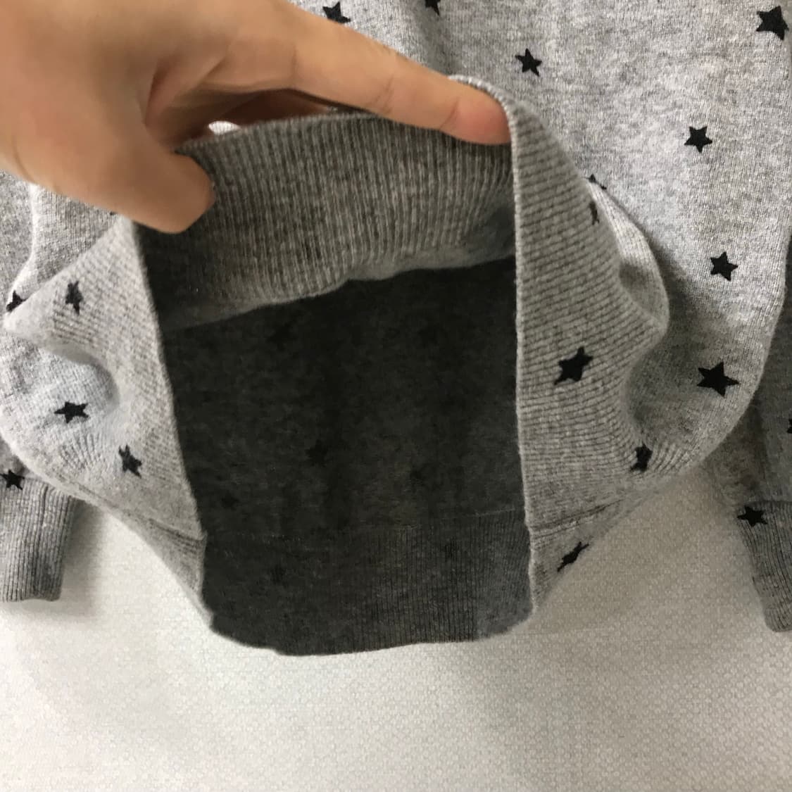 MICA&DEAL star V-neck knit 별 브이넥 니트 상품이미지5