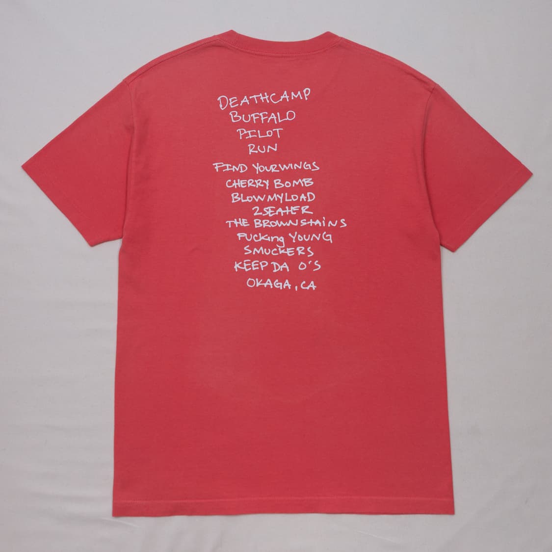 15ss 골프왕 Cherry Bomb 텍스트 티셔츠 상품이미지7