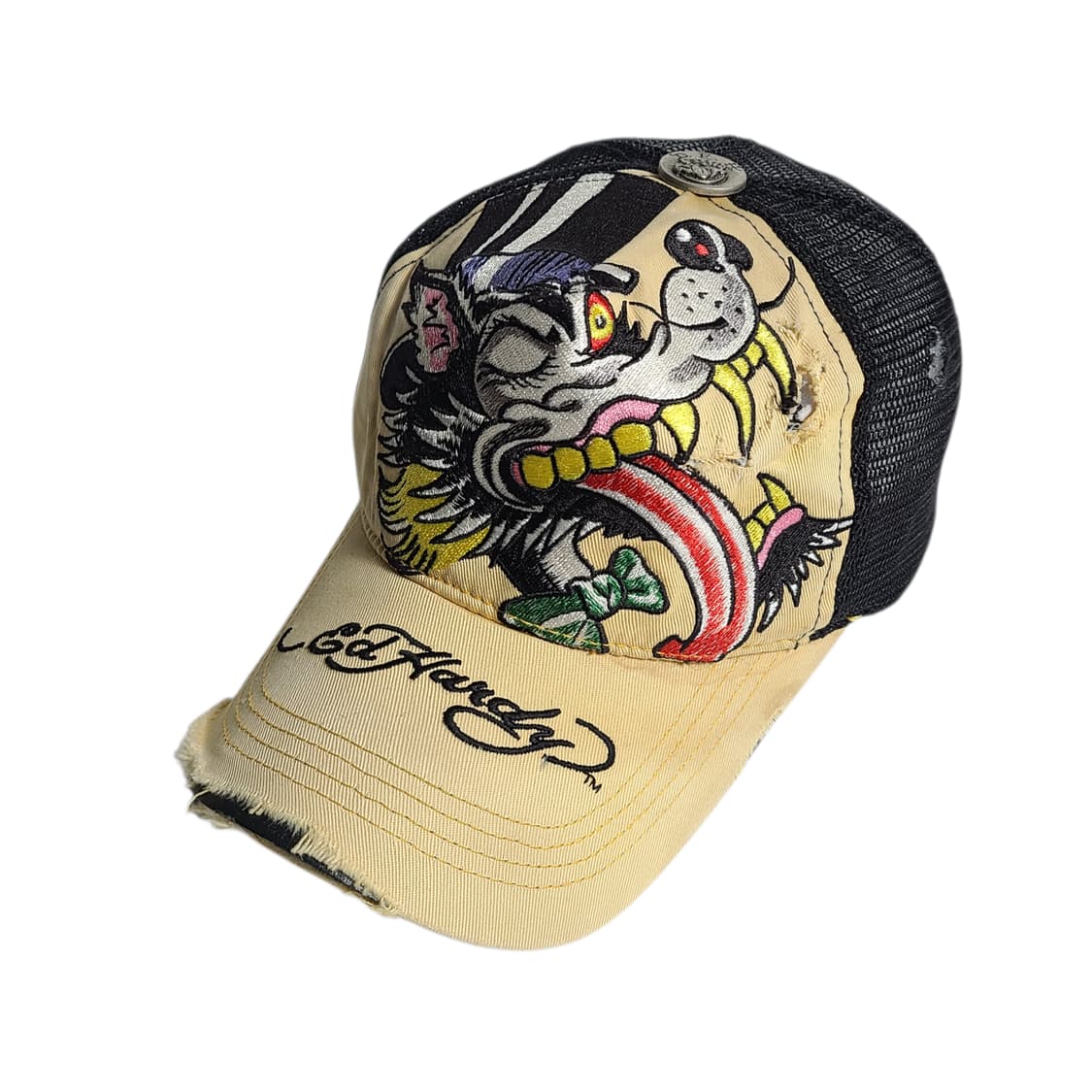 EDHARDY) 에드하디 올드스쿨 젠틀맨 울프 매쉬캡
 상품이미지2