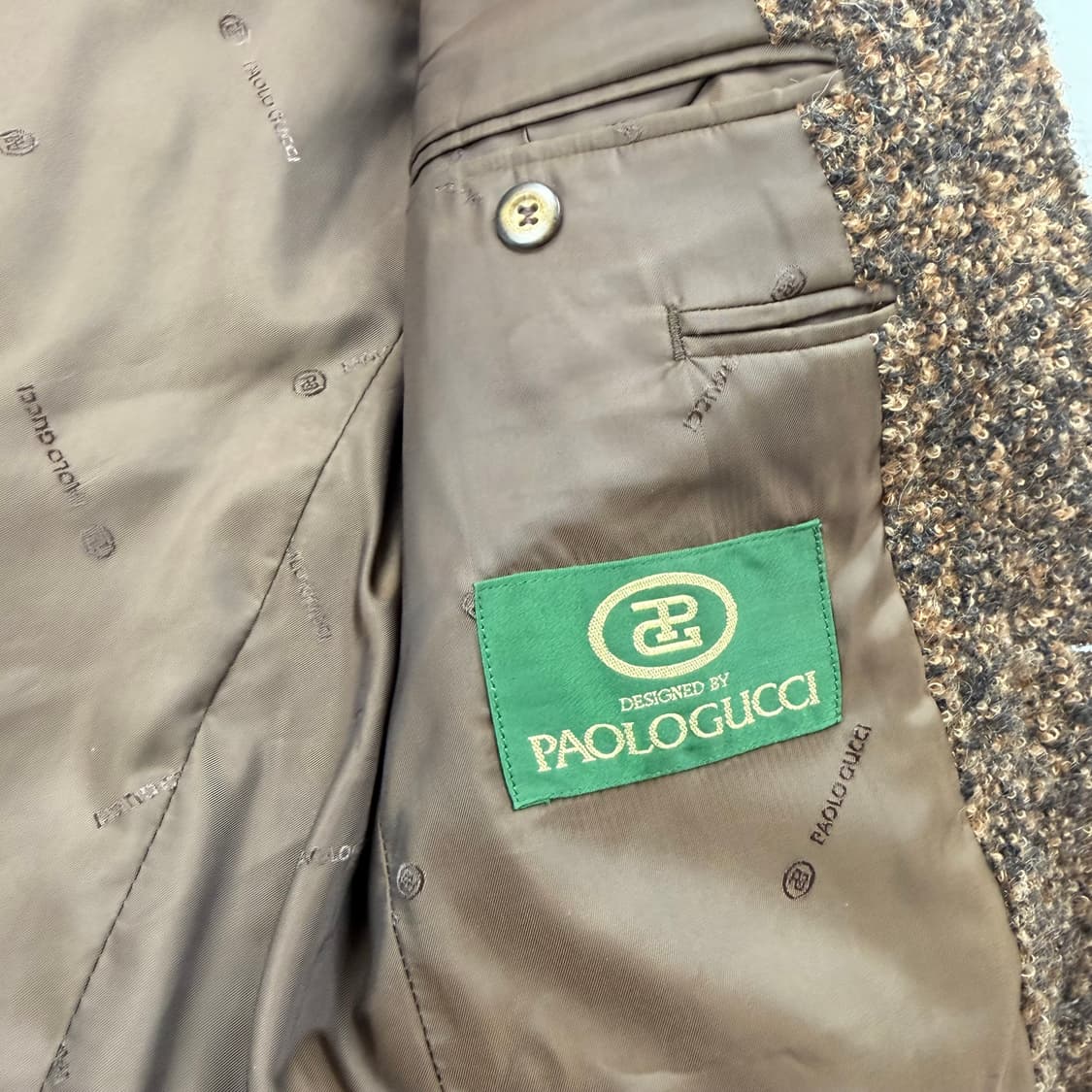 파올로구찌 부클레 트위드 블레이저 상품이미지6