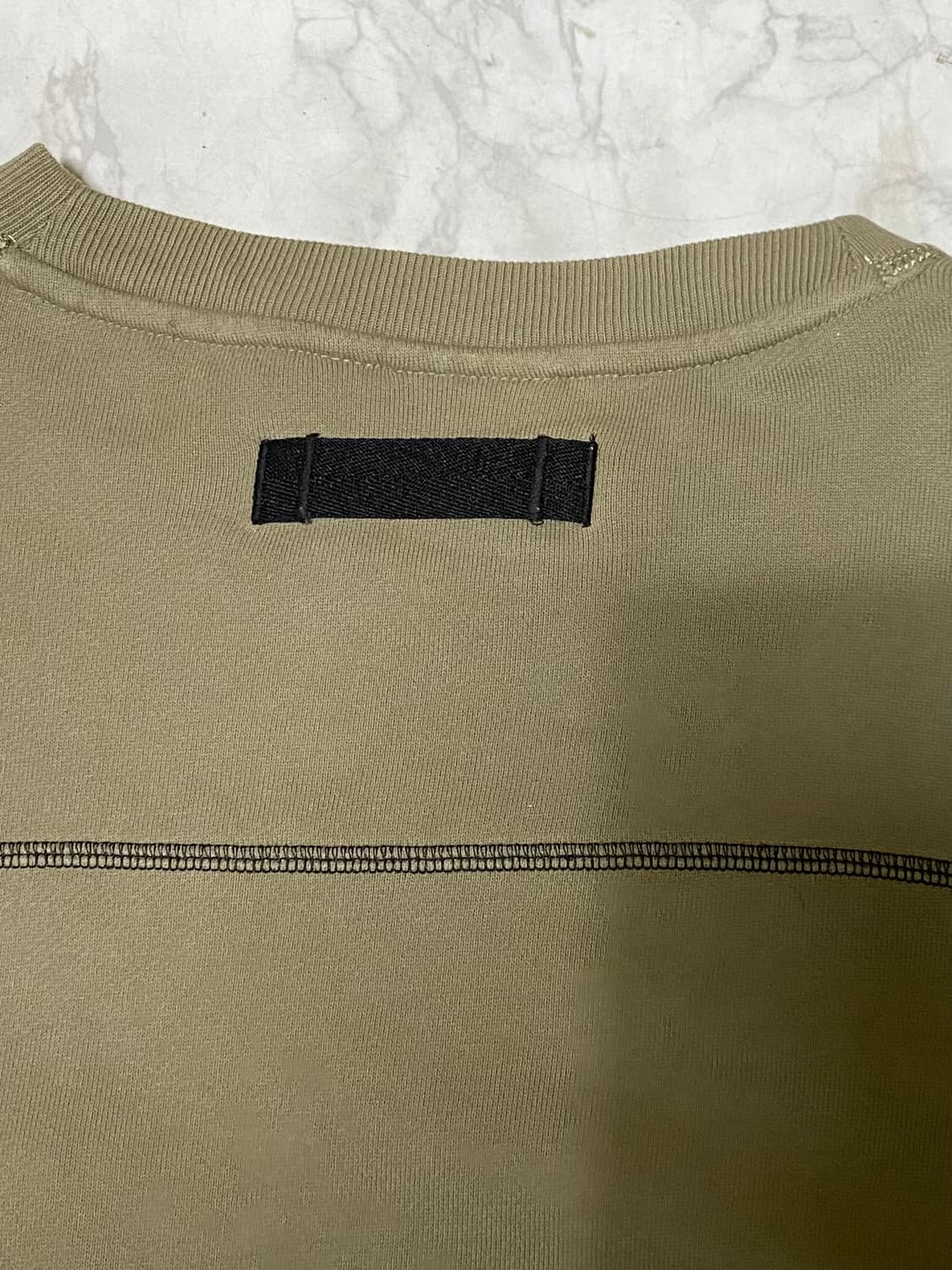 아디다스 포켓 롱슬리브 티셔츠 카키 105 ~ 110 상품이미지5