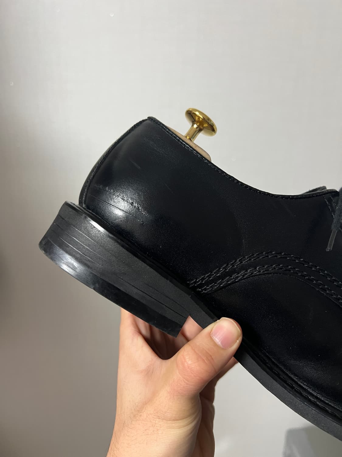 택포8) 조셉트 103 카프스킨 더비슈즈 255 상품이미지6