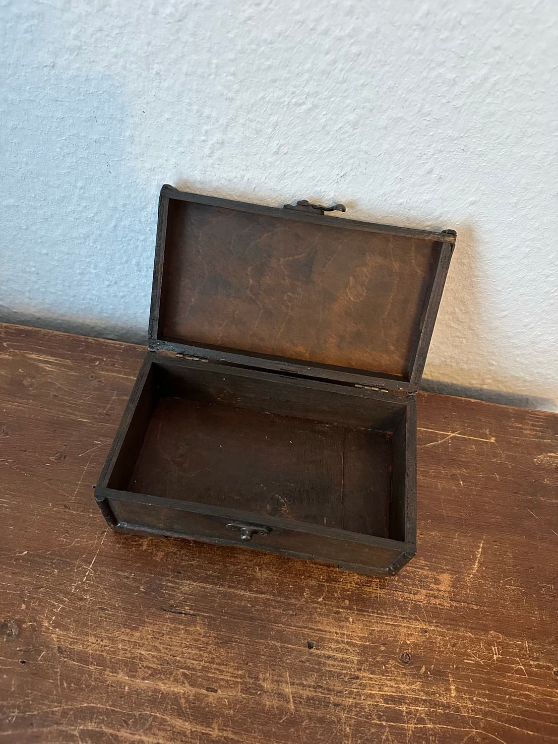 독일)빈티지 잠금 우드함 상품이미지2