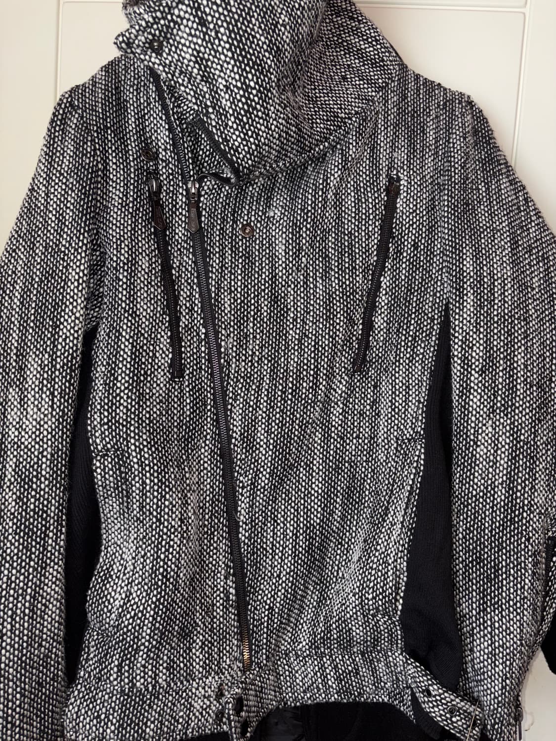 닌자후드 하이넥 자켓 상품이미지1