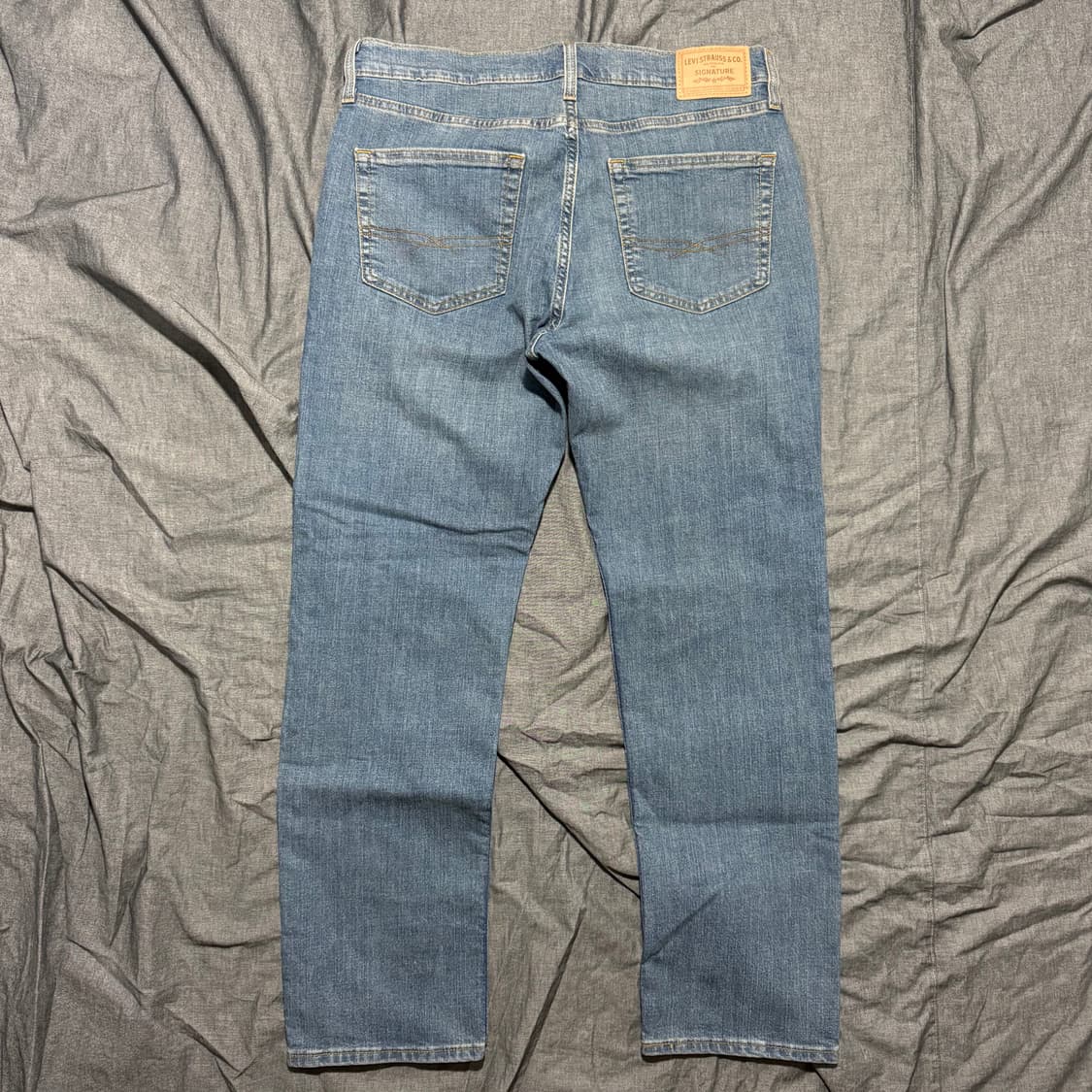 Signature by Levis Straight Fit Jeans 상품이미지3