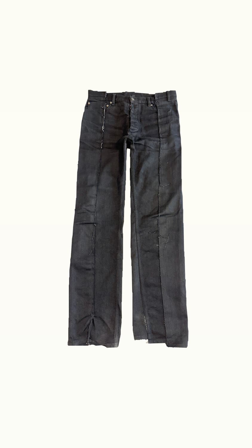 마르지엘라 리워크 컷팅 스트레이트진 상품이미지1