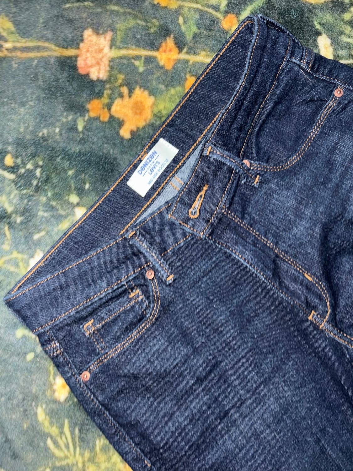 리바이스 중청 미디라이즈 세미 부츠컷 데님팬츠 상품이미지3