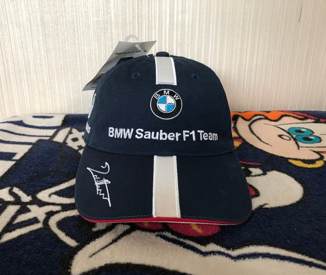 BMW Sauber(자우버) F1팀 레이싱모자/캡/자크 빌뇌브Jr 상품이미지4