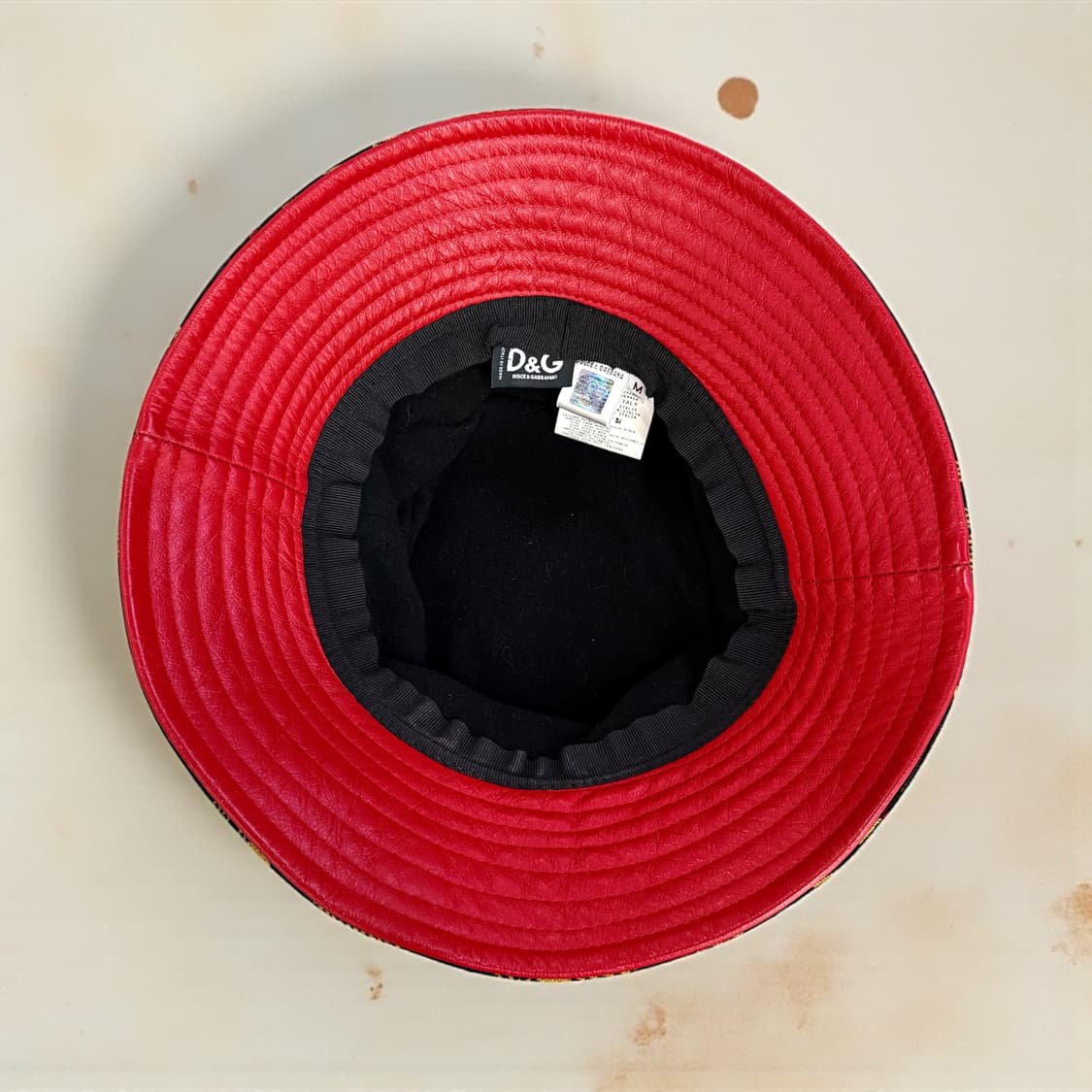 돌체앤가바나 여성 아카이브 플란넬 버킷햇 상품이미지6