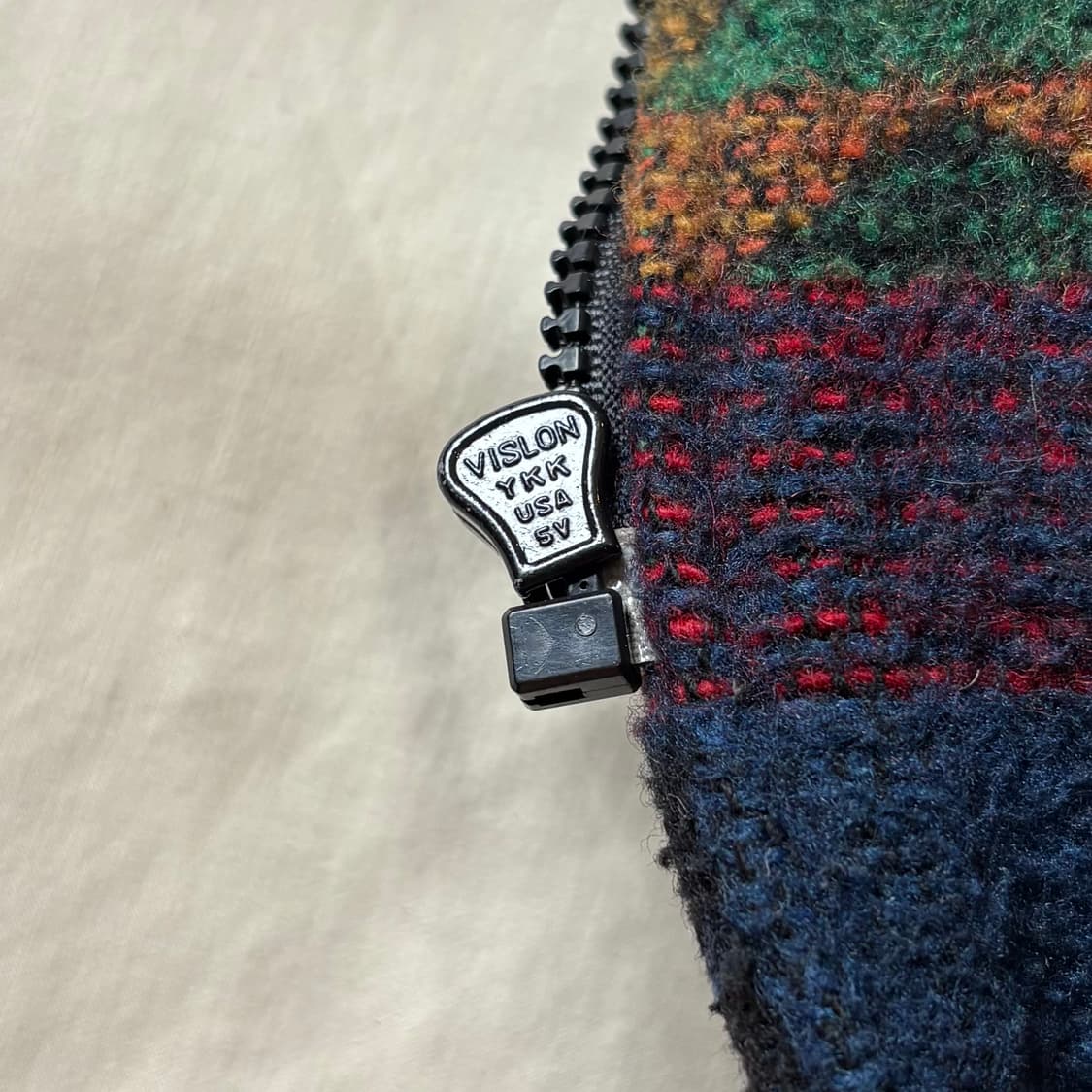 [105] 80s USA Cal Craft 나바호 자카드 더플 자켓 상품이미지8