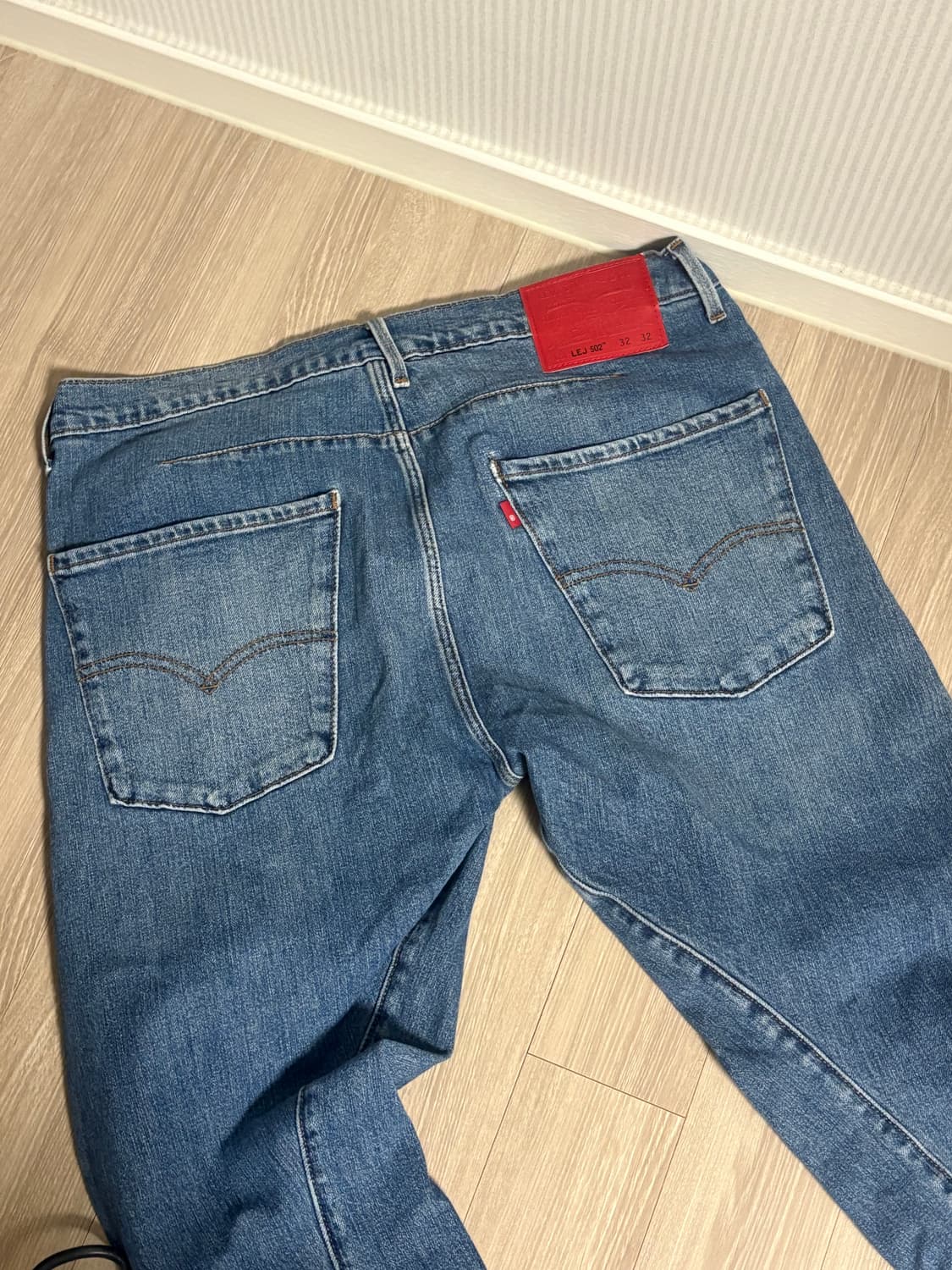 리바이스 502 데님진 레드라벨  상품이미지1