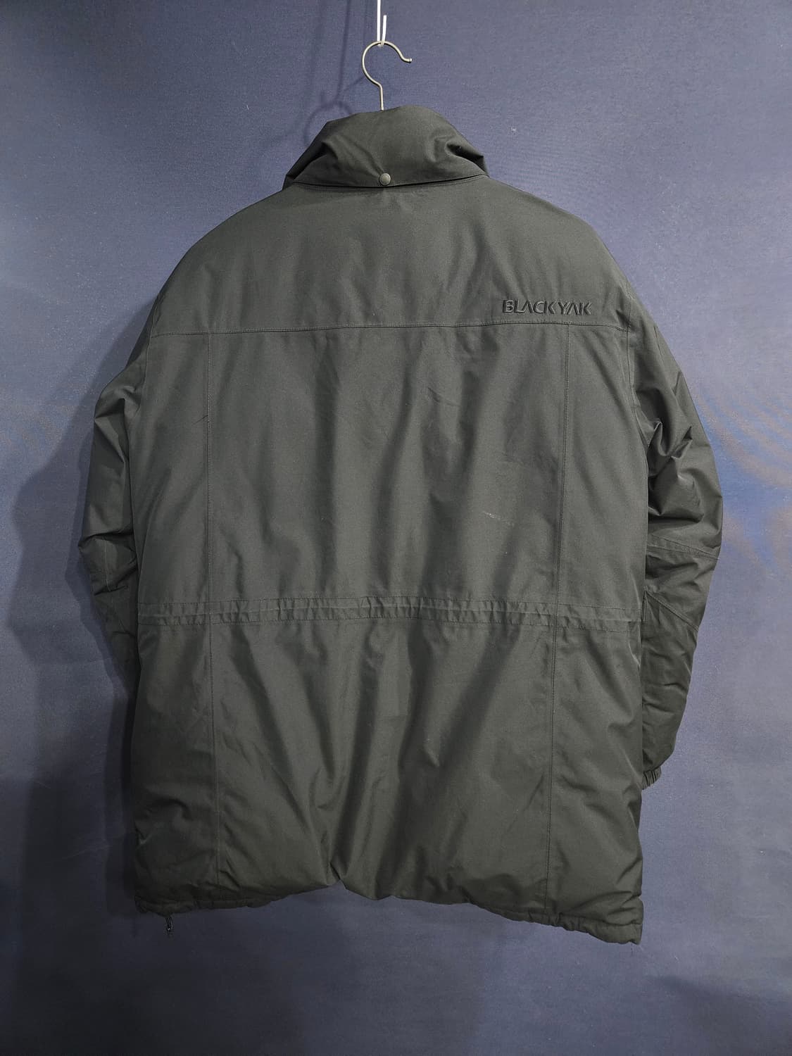 블랙야크 고어텍스 차콜컬러 남성 110~115 구스다운 패딩  상품이미지2