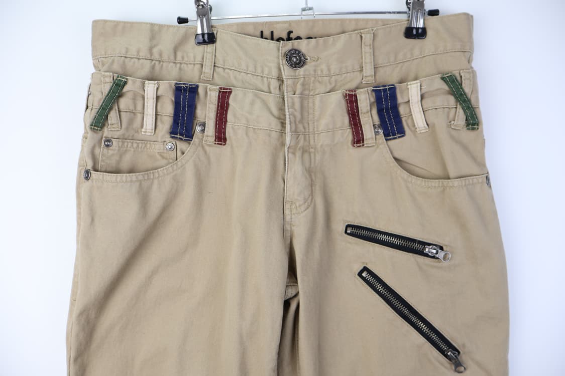 Double Focus Beige Kitsch Pants 상품이미지7