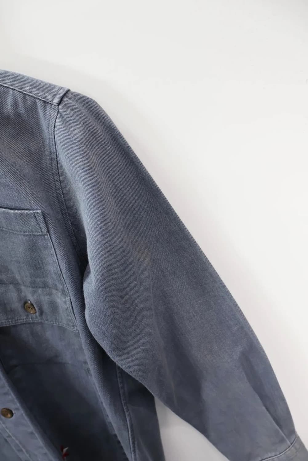 00's 나스웜 DAKOTA 후드 데님 셔츠 자켓 상품이미지7