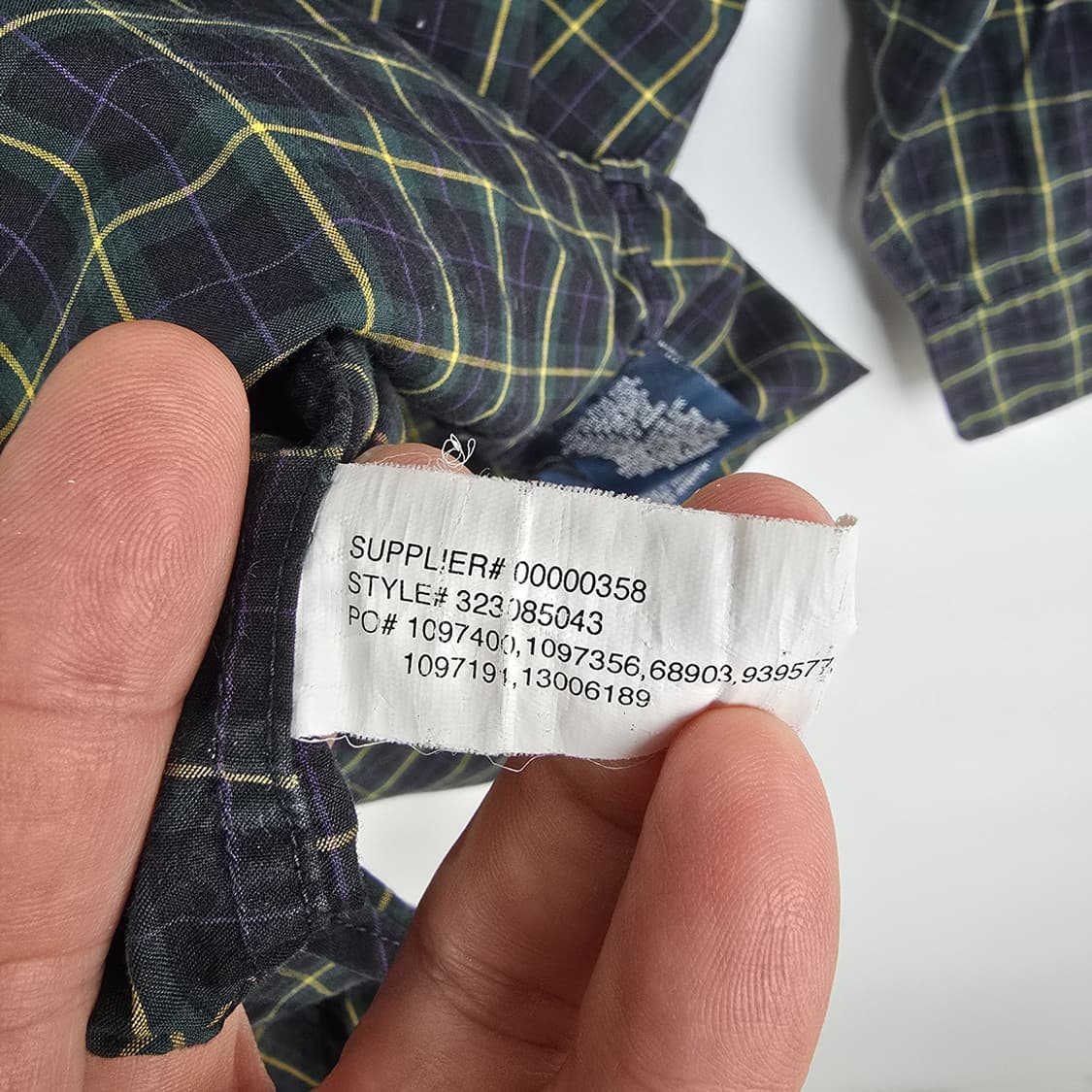 랄프로렌 Ralph Lauren 체크 긴팔 셔츠 상품이미지8