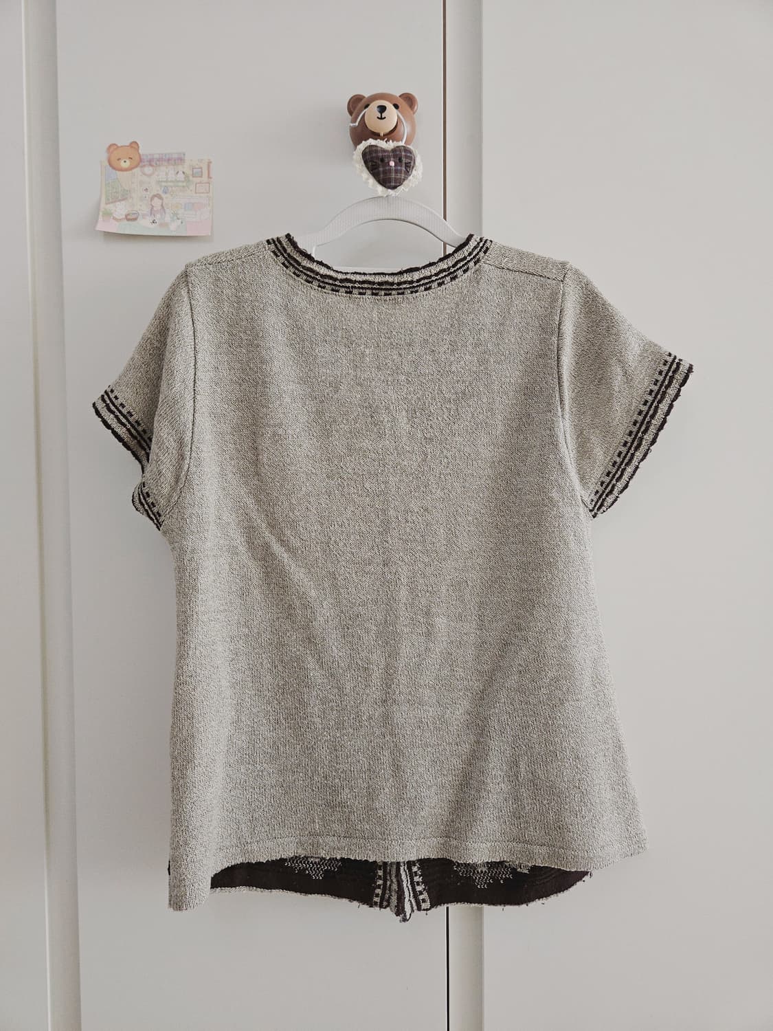 코모레비빈티지 핑크브라운 모리걸 코디세트 상품이미지6