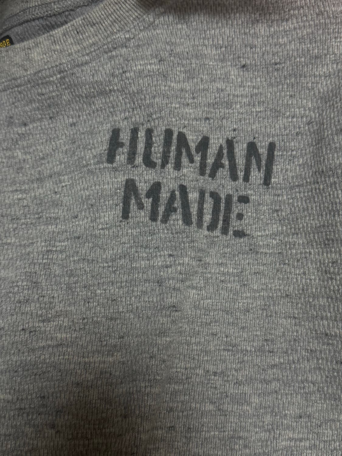 휴먼 메이드 써멀 롱슬리브 티셔츠 그레이 L 상품이미지2