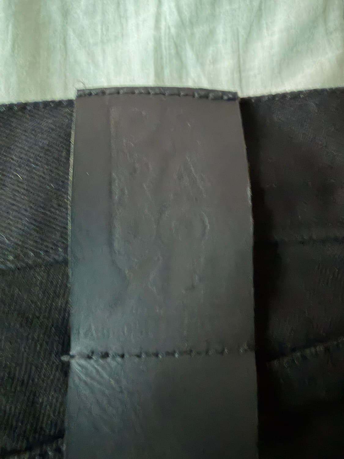 PARADOXE 파라독스 빅 배기 블랙 데님  46사이즈 상품이미지3