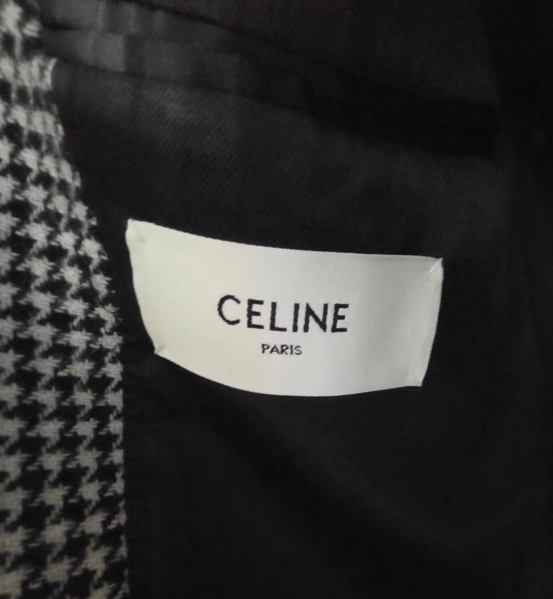 [기무라타쿠야착용] 셀린느 19fw 오버핏 하운드투스 코트 44사이즈! 상품이미지5