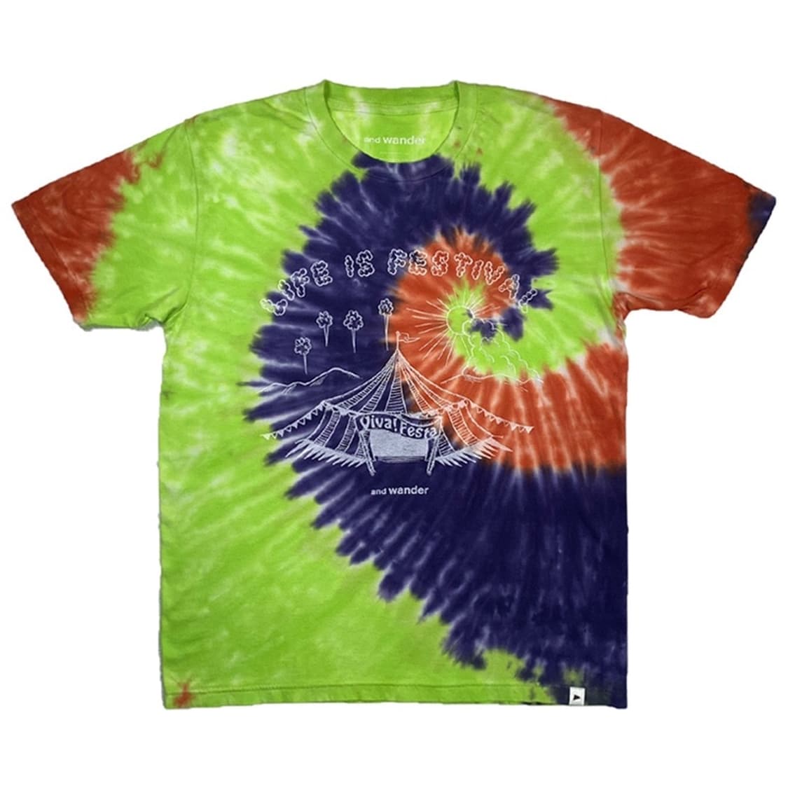 AND WANDER  . TIE-DYE TEE 상품이미지1