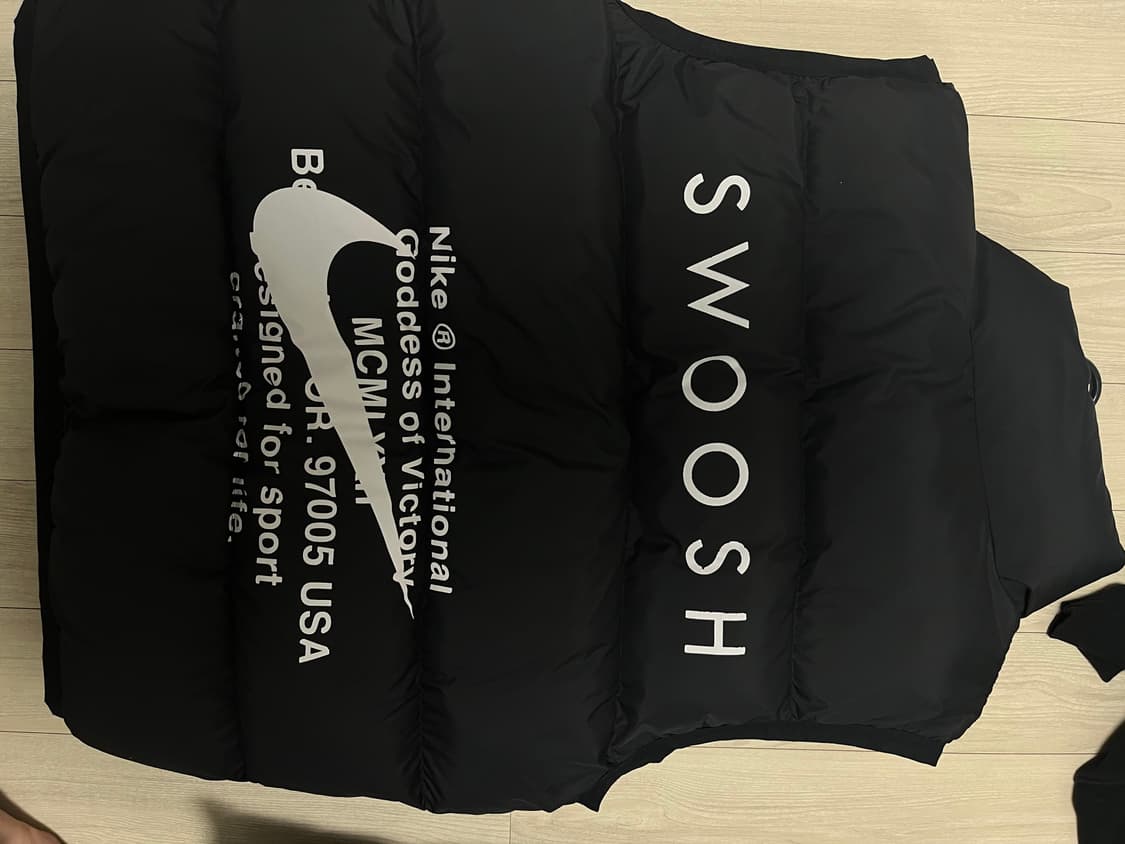 나이키 더블 스우시 패딩베스트 상품이미지2