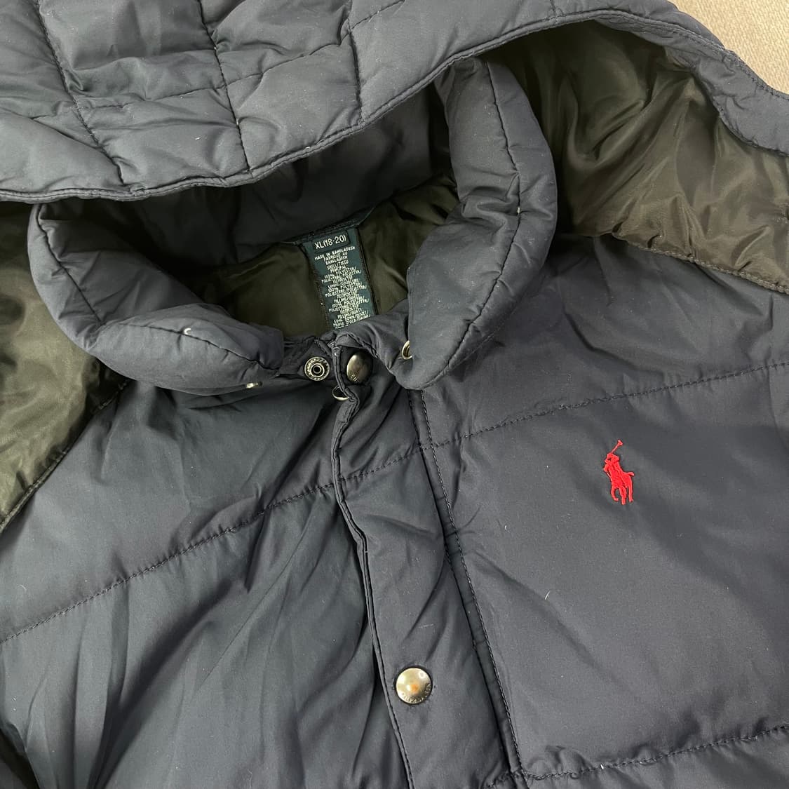 100 폴로랄프로렌 푸퍼 레드포니 패딩 상품이미지2