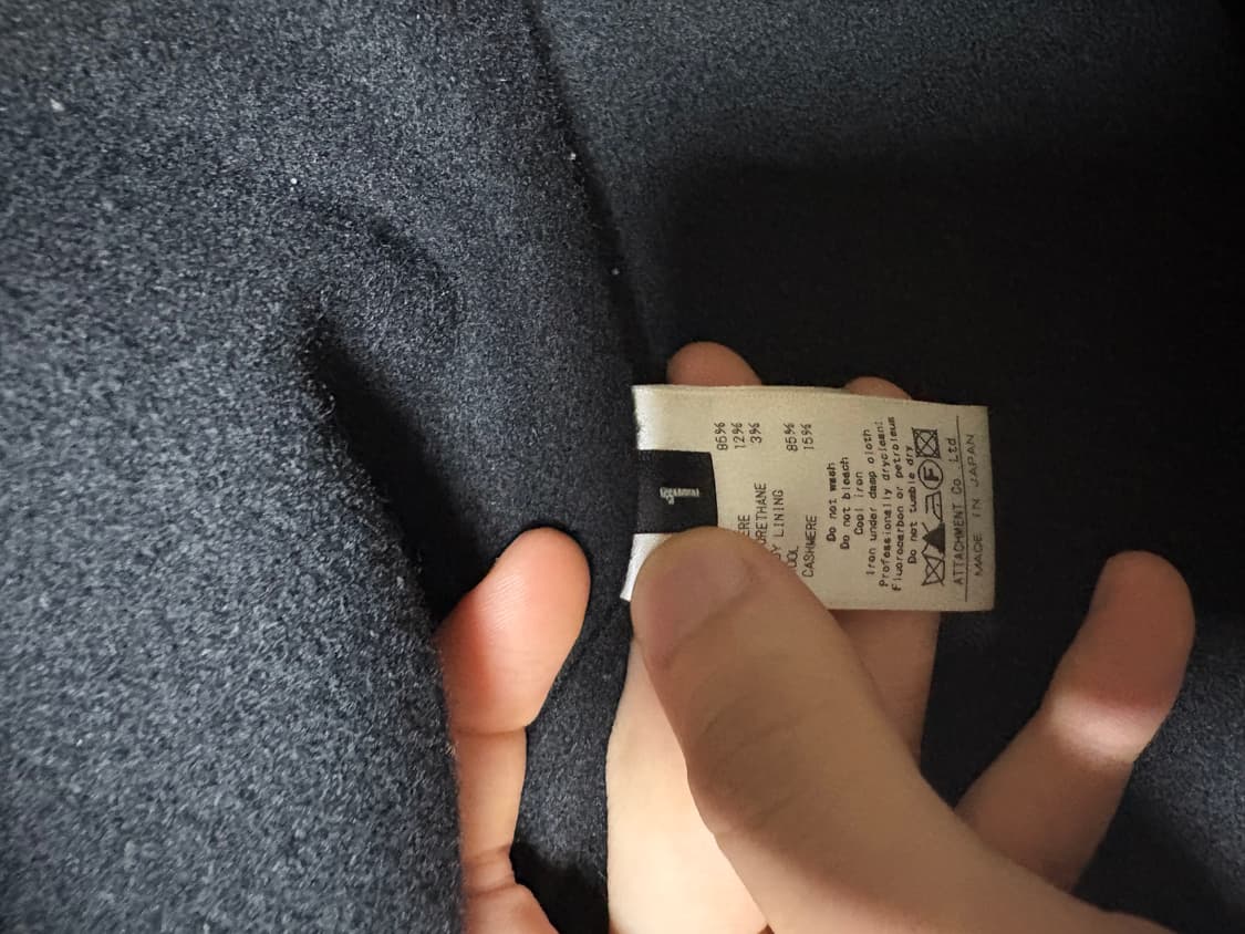 카즈유키쿠마가이 후드 더블레이어 코트 상품이미지7