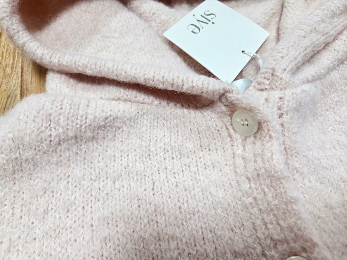 시예(siye) 시예샵 알파카 울 파인 후디니트가디건 새상품 상품이미지6