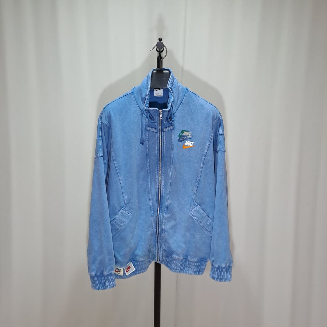 (택포) 나이키 NSW 워시드데님 멀티스우시 터틀넥 자켓 XL B121 상품이미지1