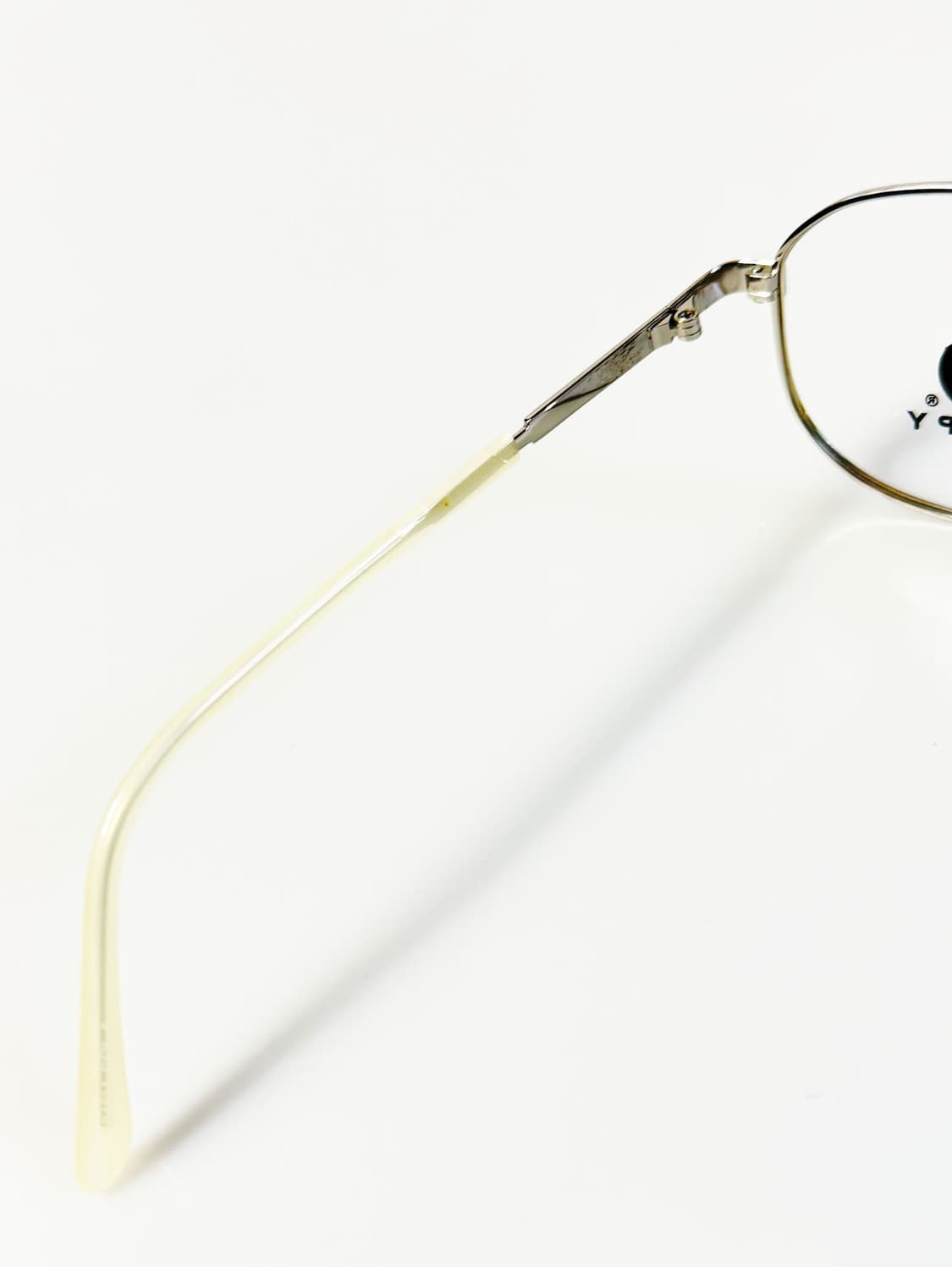 90s HAPPY 실버 메탈 슬림 스퀘어 빈티지 안경 상품이미지7