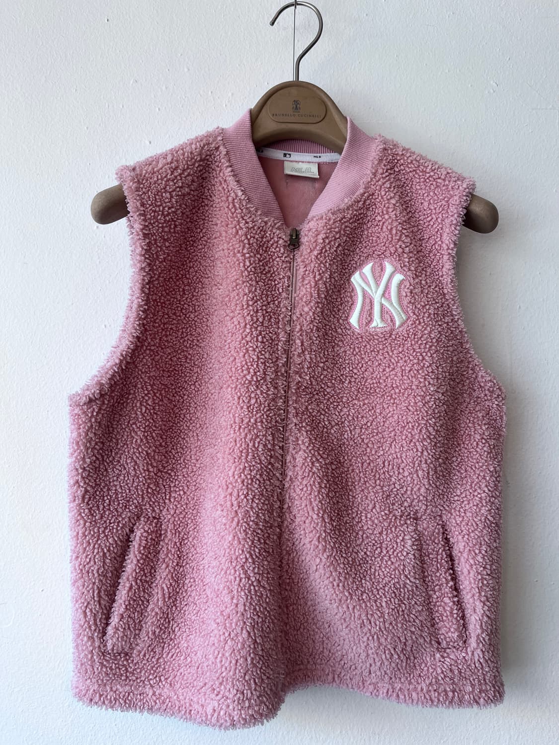 MLB 키즈 핑크부클조끼 상품이미지2