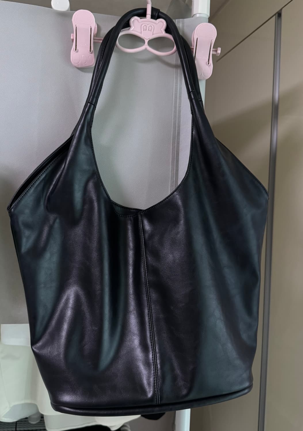 여밈 vase bag 블랙 상품이미지4