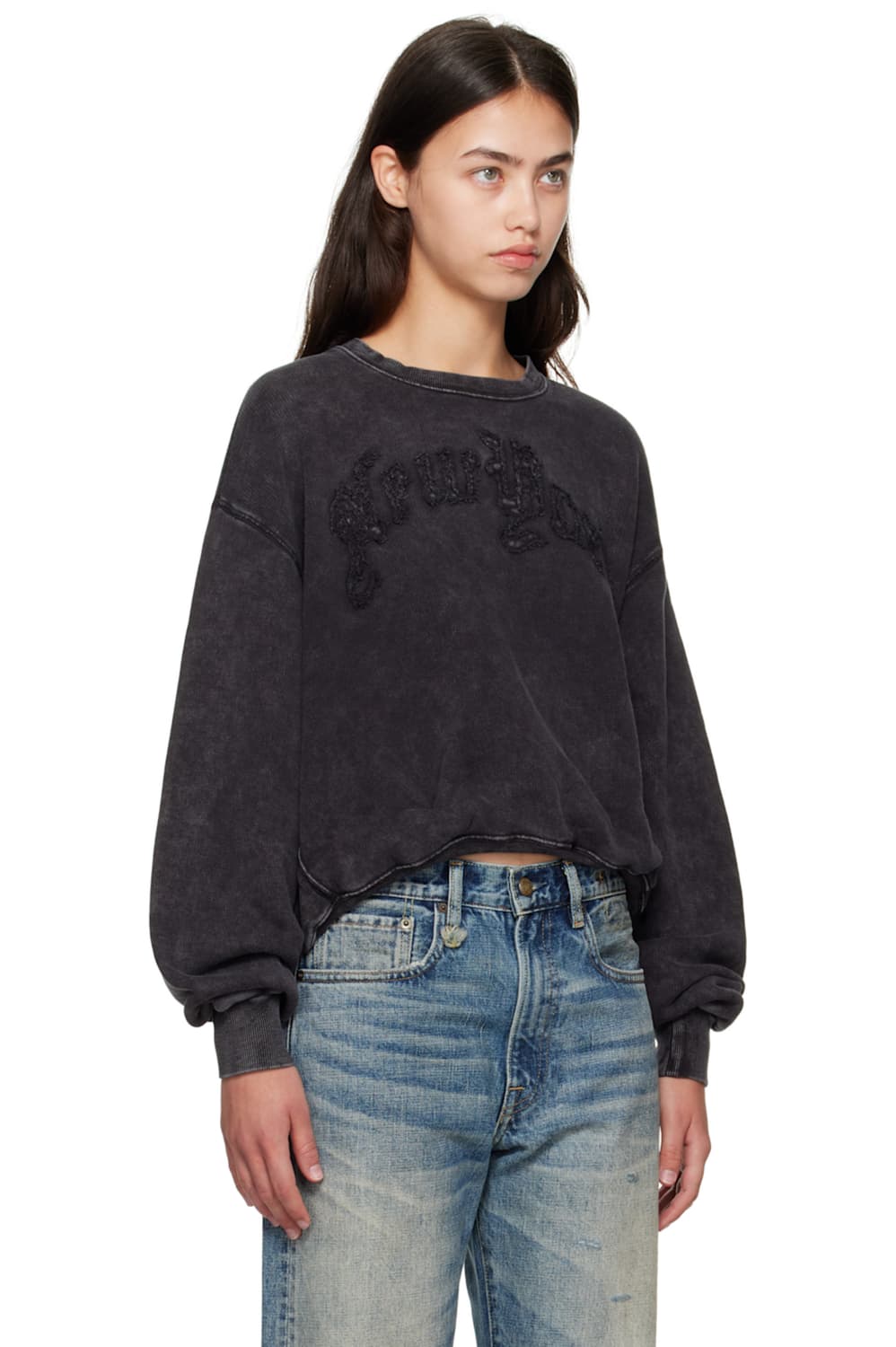 [XS,S,M,L]알써틴 R13 벌룬 워싱 스웨트셔츠 상품이미지6