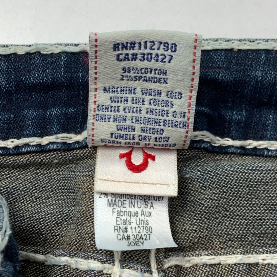 [25/정품] 트루릴리전 여성 데님 팬츠 L2-0001 상품이미지5