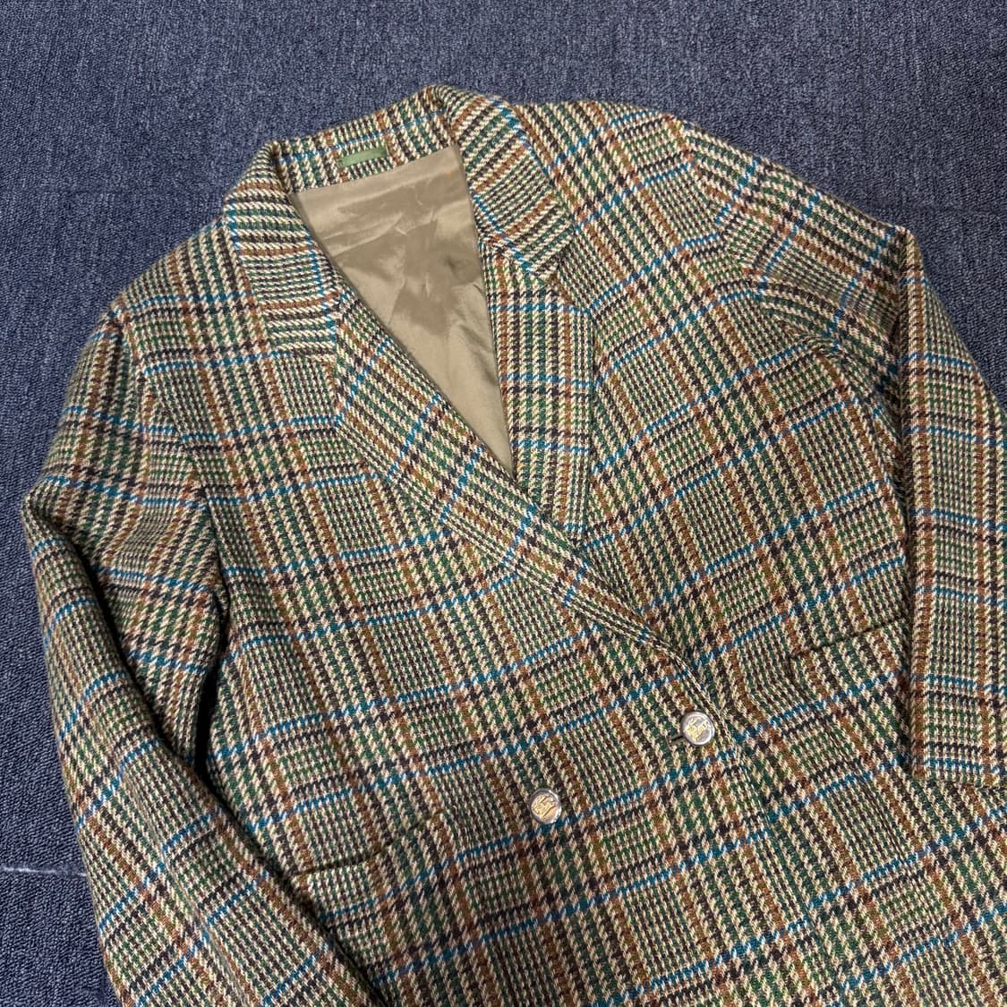 버버리 울 패턴 자켓 상품이미지2