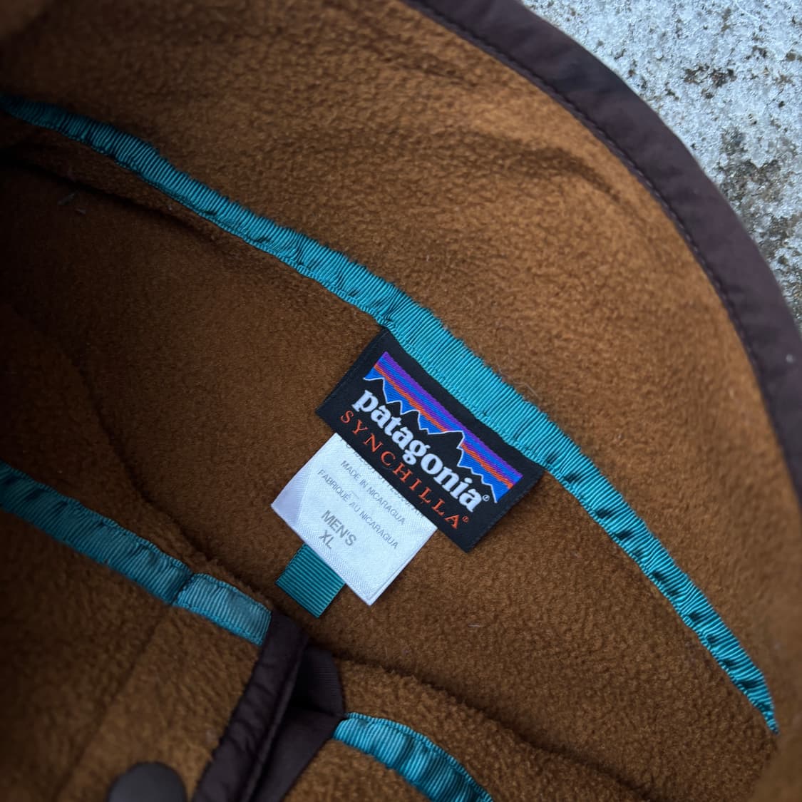 빈티지 파타고니아 라이트브라운 플리스 상품이미지3