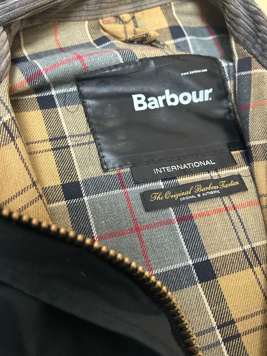 바버 인터내셔널 a7 블랙 자켓 상품이미지8