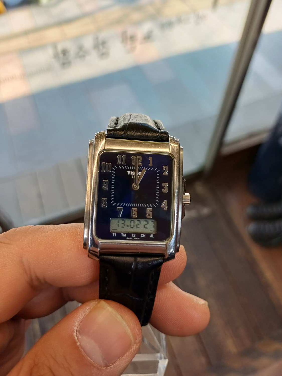 티쏘 빈티지 투타이머 쿼츠 시계 상품이미지1