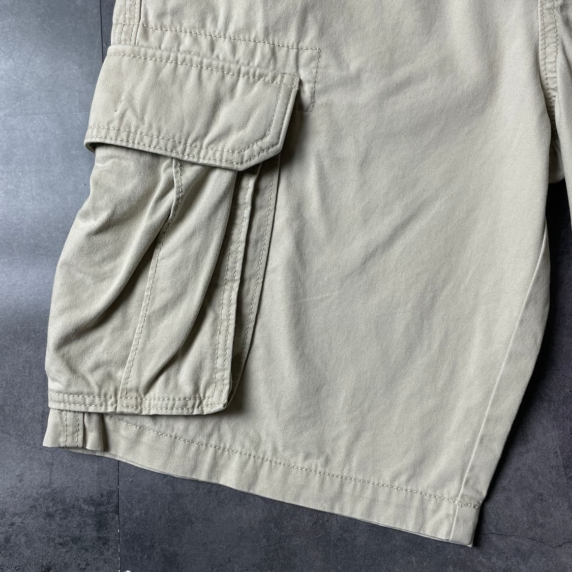 OLD NAVY 올드네이비 아이보리 코튼 카고 하프 팬츠 A00766 상품이미지4