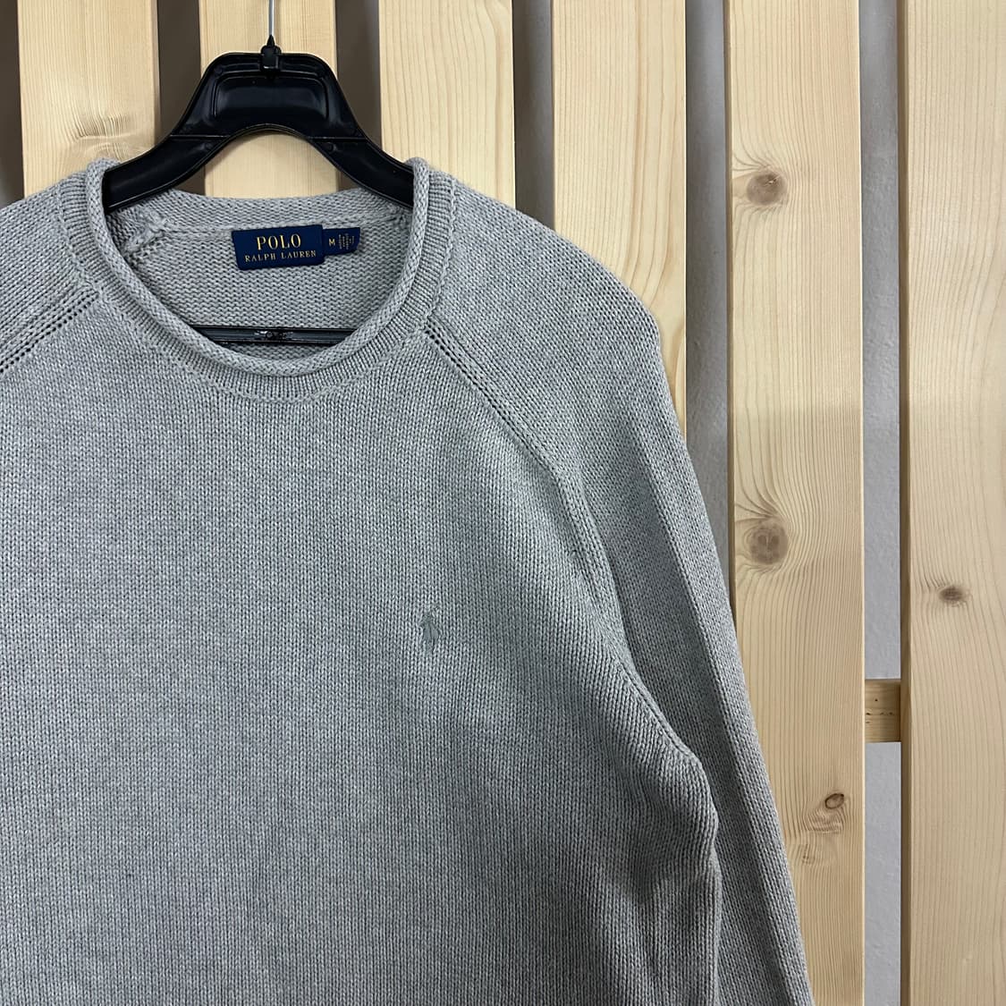 (M) 폴로 랄프로렌 그레이 나그랑 니트 상품이미지3