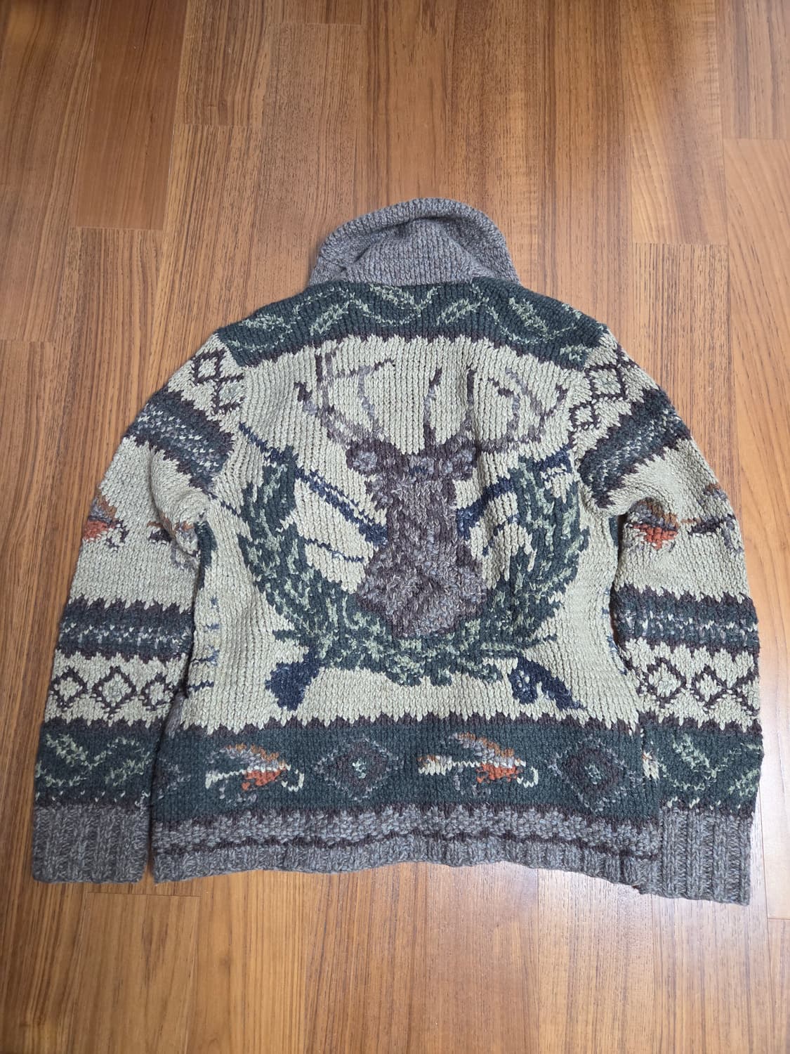 RRL 더블알엘 핸드소운 숄카라 가디건 상품이미지8