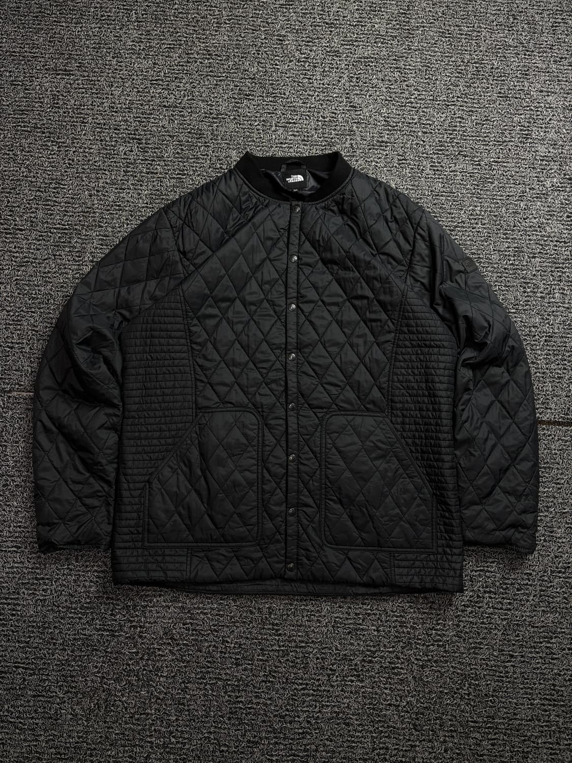 노스페이스 패치로고 킐티드 봄버 자켓 블랙 1835 상품이미지2