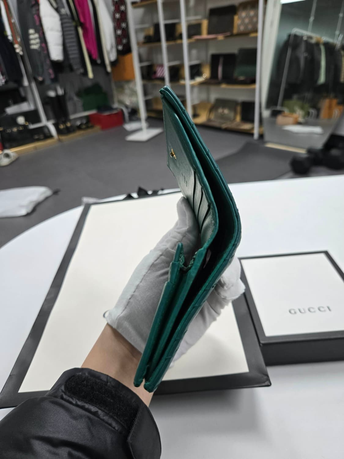 [정품]구찌 마몬트 GG 중지갑 상품이미지6