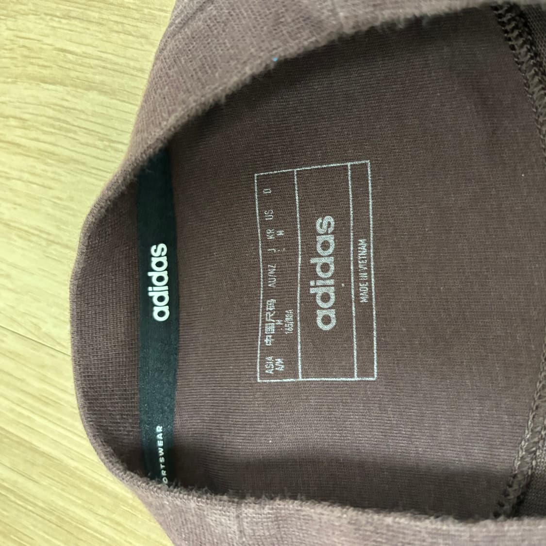 아디다스 아디 브라운 롱슬 롱슬리브 긴팔 티셔츠  상품이미지3