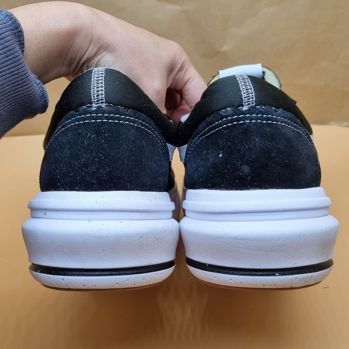 반스 올드스쿨 오버트 블랙 남성스니커즈310. 상품이미지4