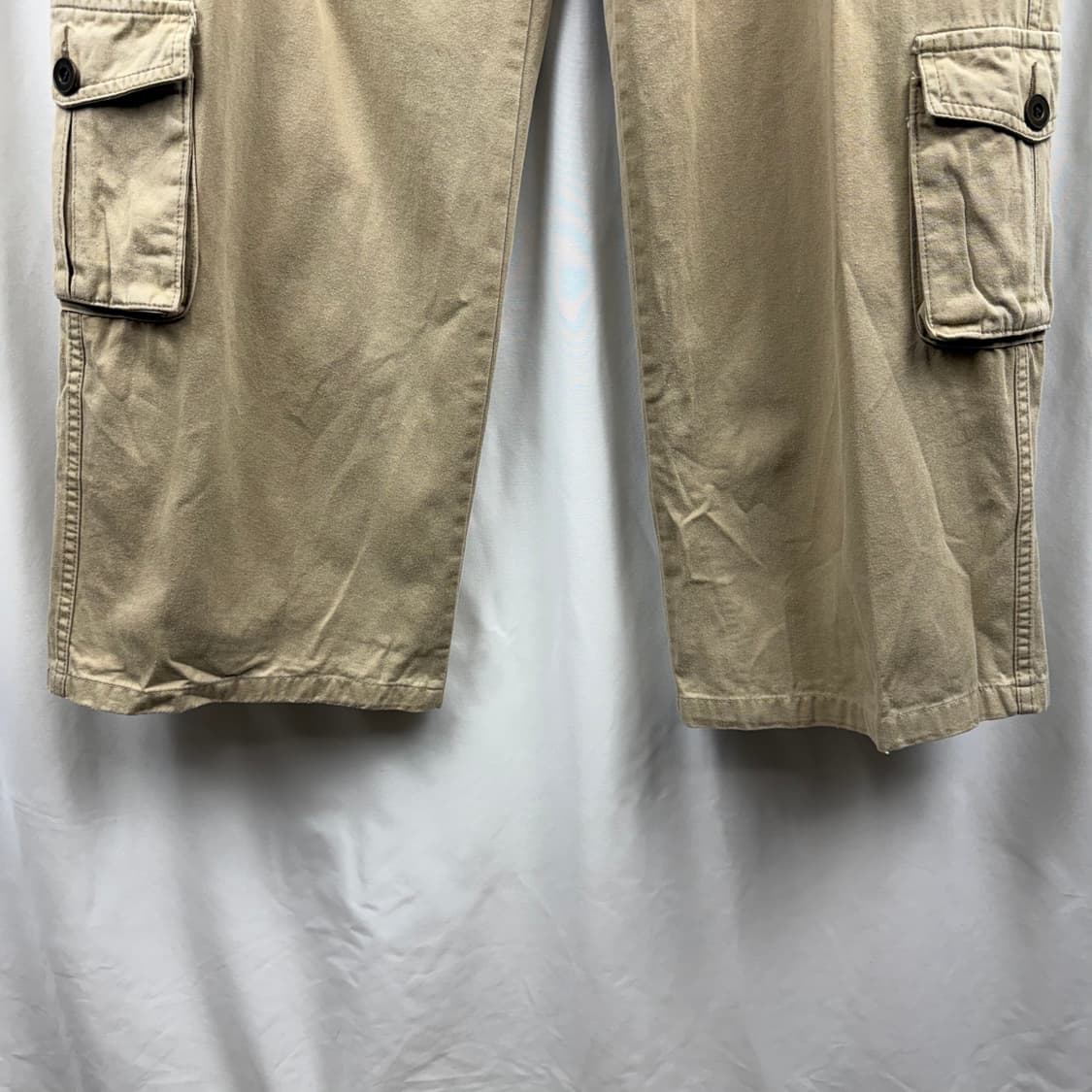 (XL) 아베크롬비 빈티지 Y2K 카고 팬츠 베이지 상품이미지3