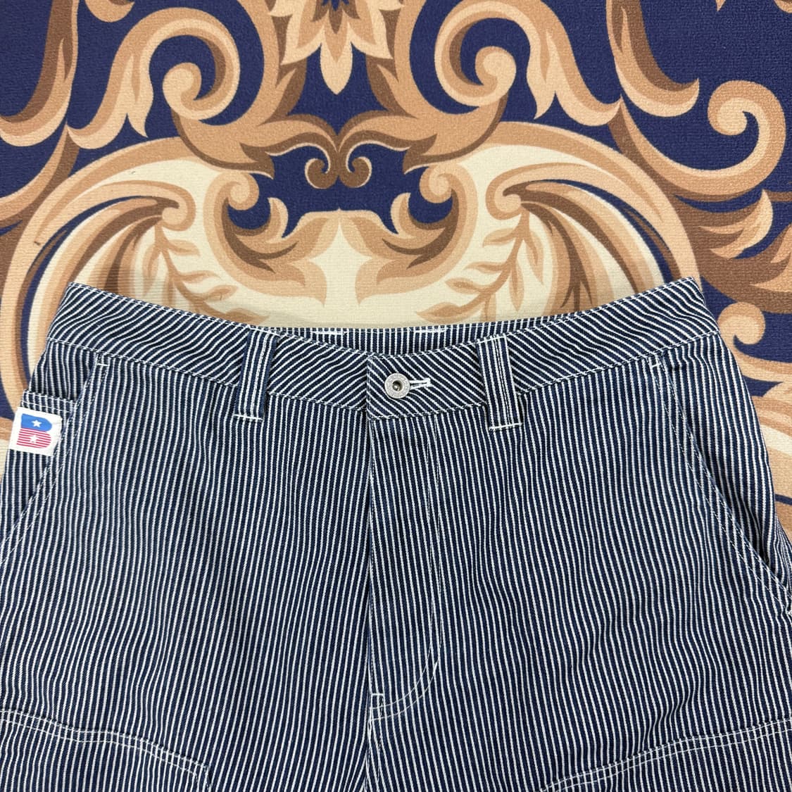 (M)벌스데이 수트 Birthdaysuit 히코리 더블니데님팬츠 상품이미지2